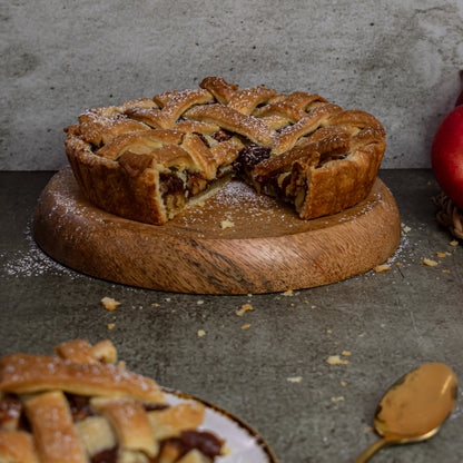 Sourdough apple pie