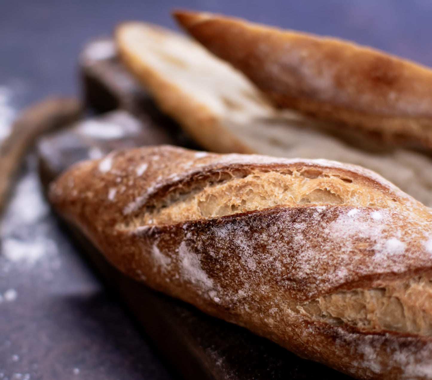 Sourdough baguettes