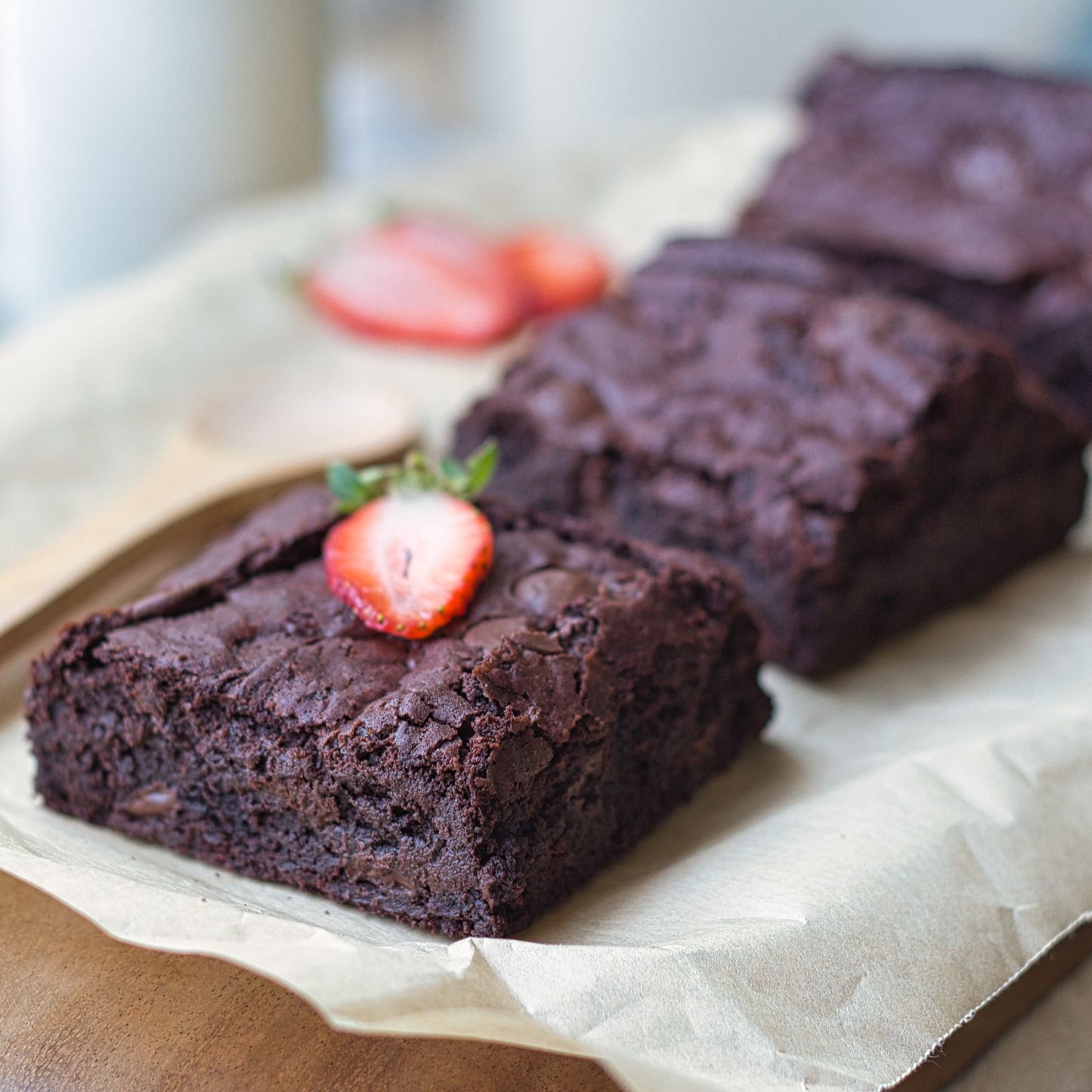 Sourdough brownies