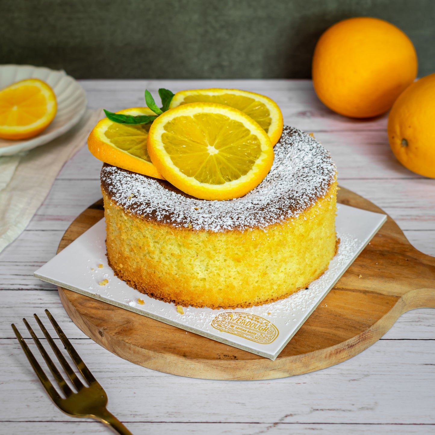 Flourless orange cake